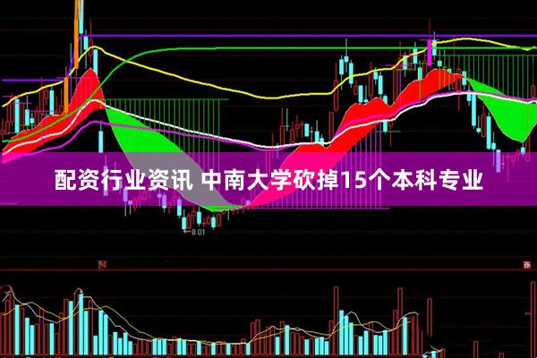 配资行业资讯 中南大学砍掉15个本科专业